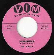 DOC BAGBY Rubberneck/Cornbread VIM 519 R&B SOUL FUNK 1964 45RPM