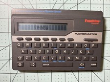 Franklin Wordmaster Deluxe Model WM-1055 Merriam-Webster tested