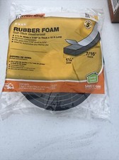 Frost King R516H 1-1/4-Inch by 7/16-Inch by 10-Foot Thick Sponge Rubber Foam Tap