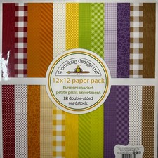 DOODLEBUG Scrapbook 12X12 KIT   Farmers Marke...