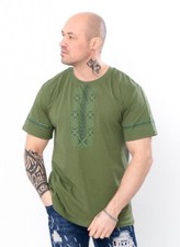 Men's t-shirt, Vyshyvanka, embroidered, Ukraine, S-4XL, cotton 100 