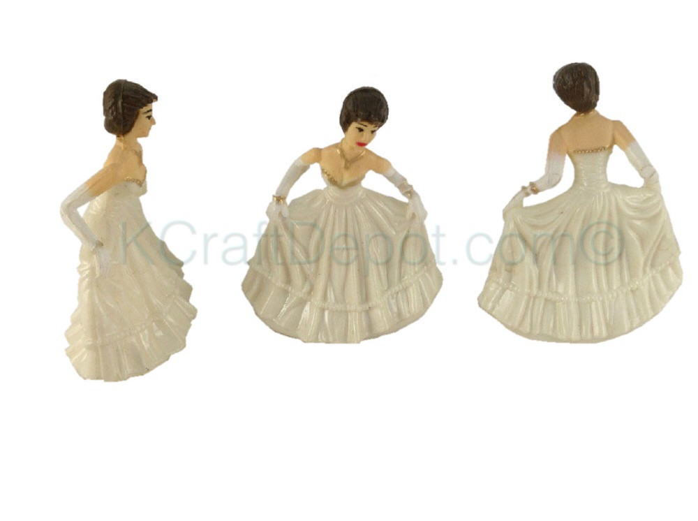 Lillian Rose Statuetta Per Quinceanera - Abito Rosa Con Farfalla - Decorazione Torta O Ricordo - Altezza 15,2 Cm - 3