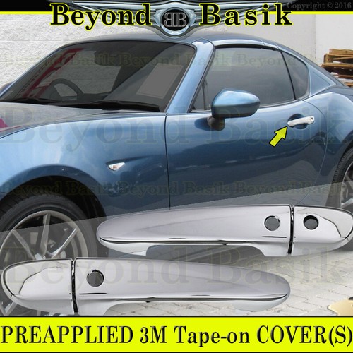 For 20162022 2023 Mazda Miata MX5 MX5 CHROME Door Handle COVERS W