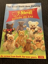 Vintage Steiff Button In Ear Bear Catalog 1985 H12