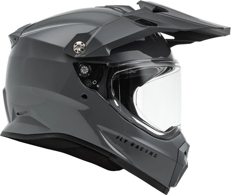 New Fly Racing Trekker Kryptek Conceal DOT ECE Motorcycle Helmet Grey Gray - Image 3 of 4