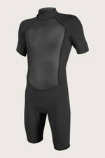 O'NEILL Men's 2mm O'RIGINAL S/S Springsuit - BLK/BLK - Small - NWT