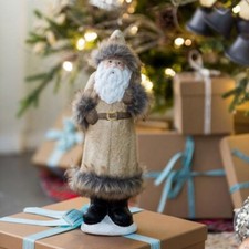 2pcs Christmas Gnomes Figure Fluffy Toy Doll Decor Ornaments for Holiday Gifts