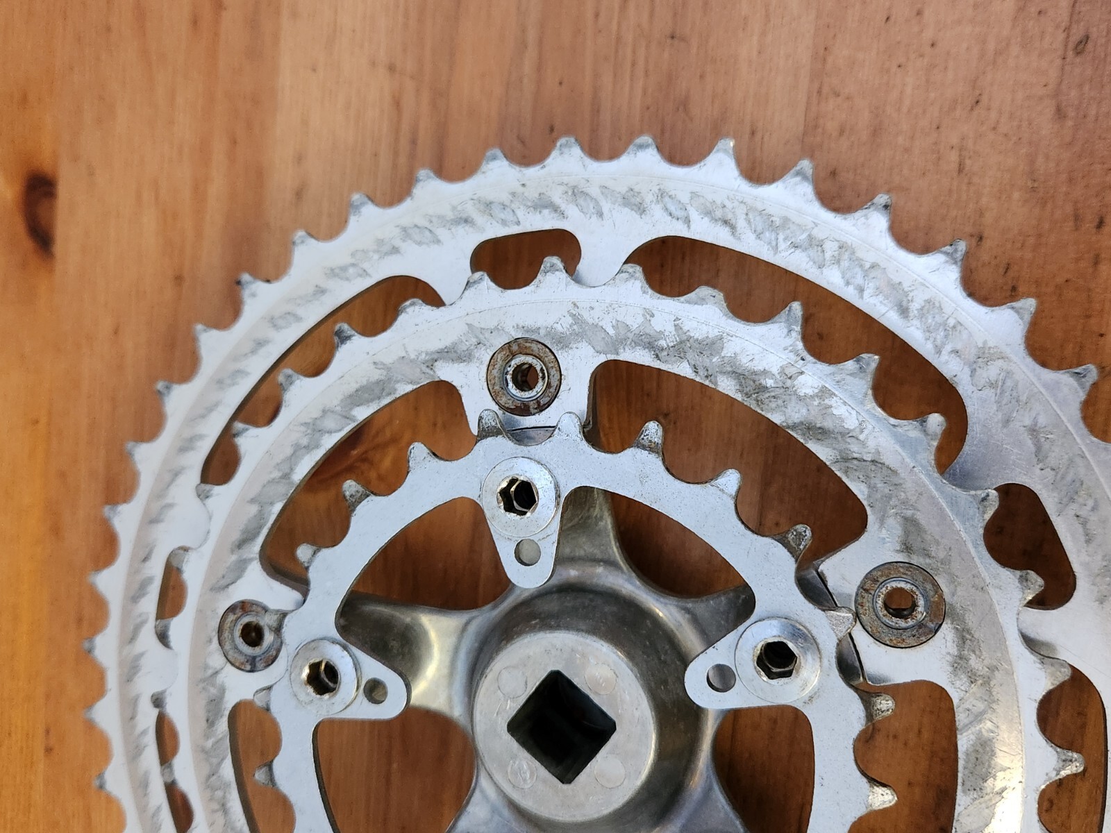 Shimano Deore LX m550 Crankset Triple 46/36/24 175mm Square Taper