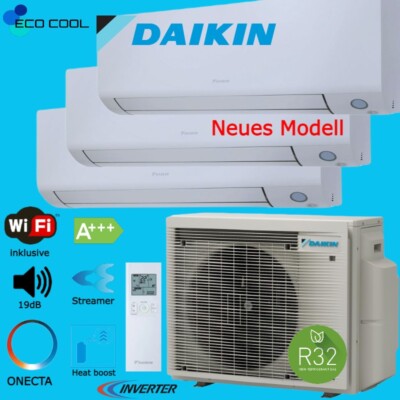 DAIKIN Perfera FTXM Trio 2x2,5+3,5kW Klimaanlage Multisplit Klimagerät WIFI 