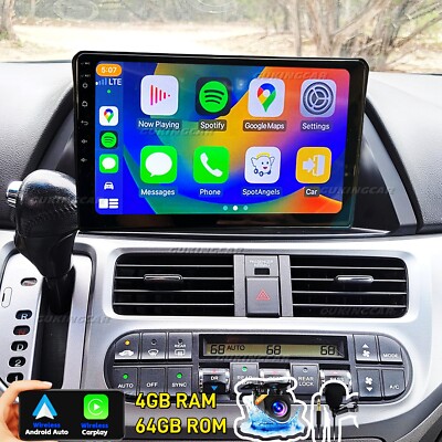 4+64GB For Honda Odyssey 2005-2010 Android 14 Car Stereo Radio GPS Navi CarPlay