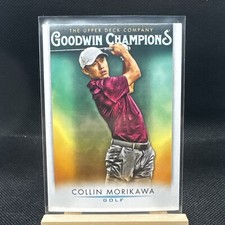 2021 Upper Deck Goodwin Champions COLLIN MORIKAWA #24 Base PGA Tour