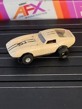 Aurora T-Jet HO Cobra GT 1375 Tjet Slot Car Tan