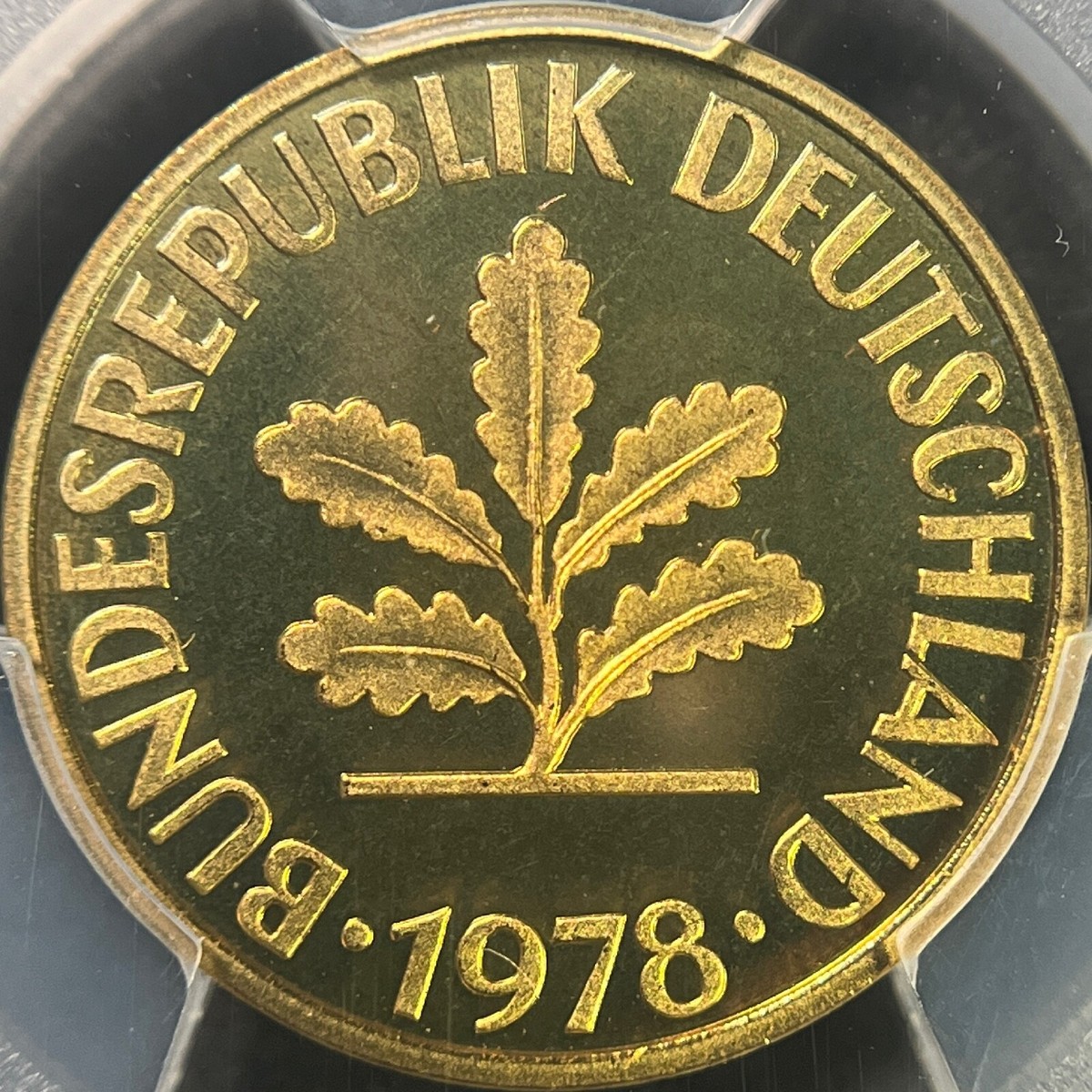GERMANY. 1978, 10 Pfennig, J - PCGS PR68 DCAM - Top Pop 🥇 Hamburg