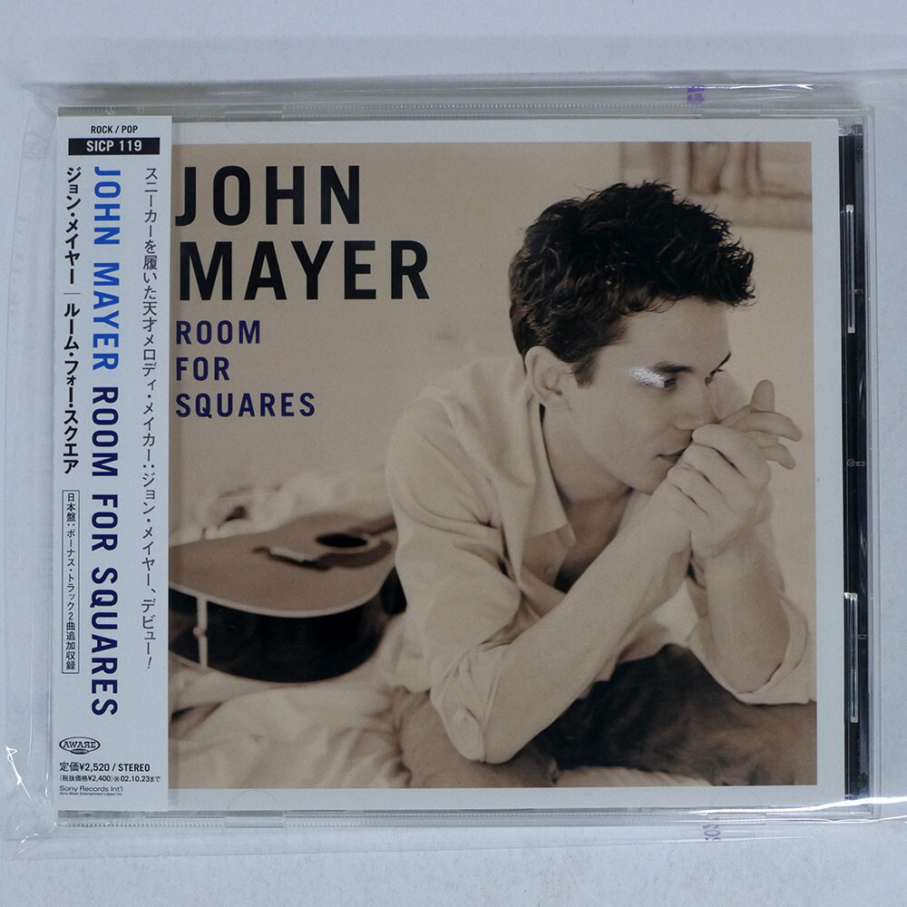 JOHN MAYER ROOM FOR SQUARES SONY RECORDS INT'L SICP119 OBI 1CD | eBay