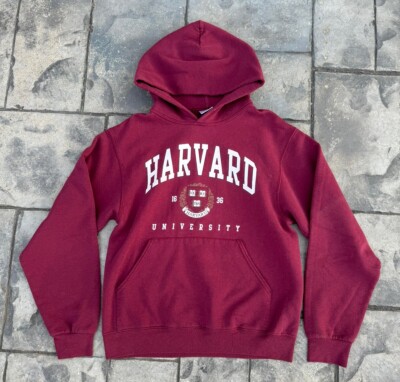 Vintage 00s Harvard University Pullover Hoodie Size Small