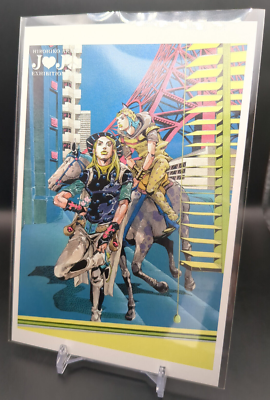 Johnny Gyro Zeppeli JoJo's Bizarre Adventure postcard JOJO