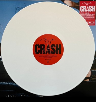 CHARLI XCX: Crash-Limited White Colored Vinyl LP NEW SEALED 