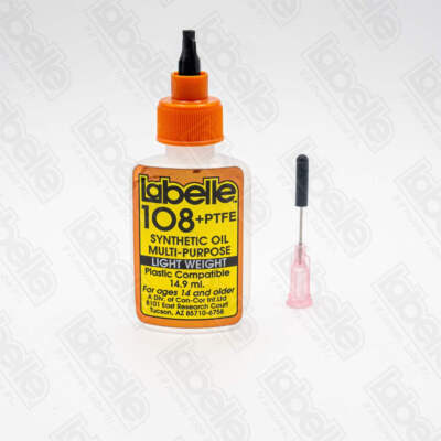 Labelle #108 Ultra-Light Oil is specially formulated for delicate, high-speed co