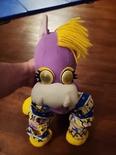 Rare Tiger Toys Silly Friends Silly Filly Horse w Sound 1992 yellowed abdl furry