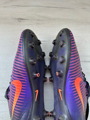 Nike Mercurial Vapor 11 Purple ACC Soccer Football Cleats US10.5