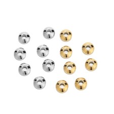 wholesale 100pcs stainless steel round spacer beads 8mm