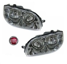 KIT COPPIA FARI PROIETTORI ANT DX SX FIAT PUNTO 3 III DAL 2003 AL 20011 > POI A 
