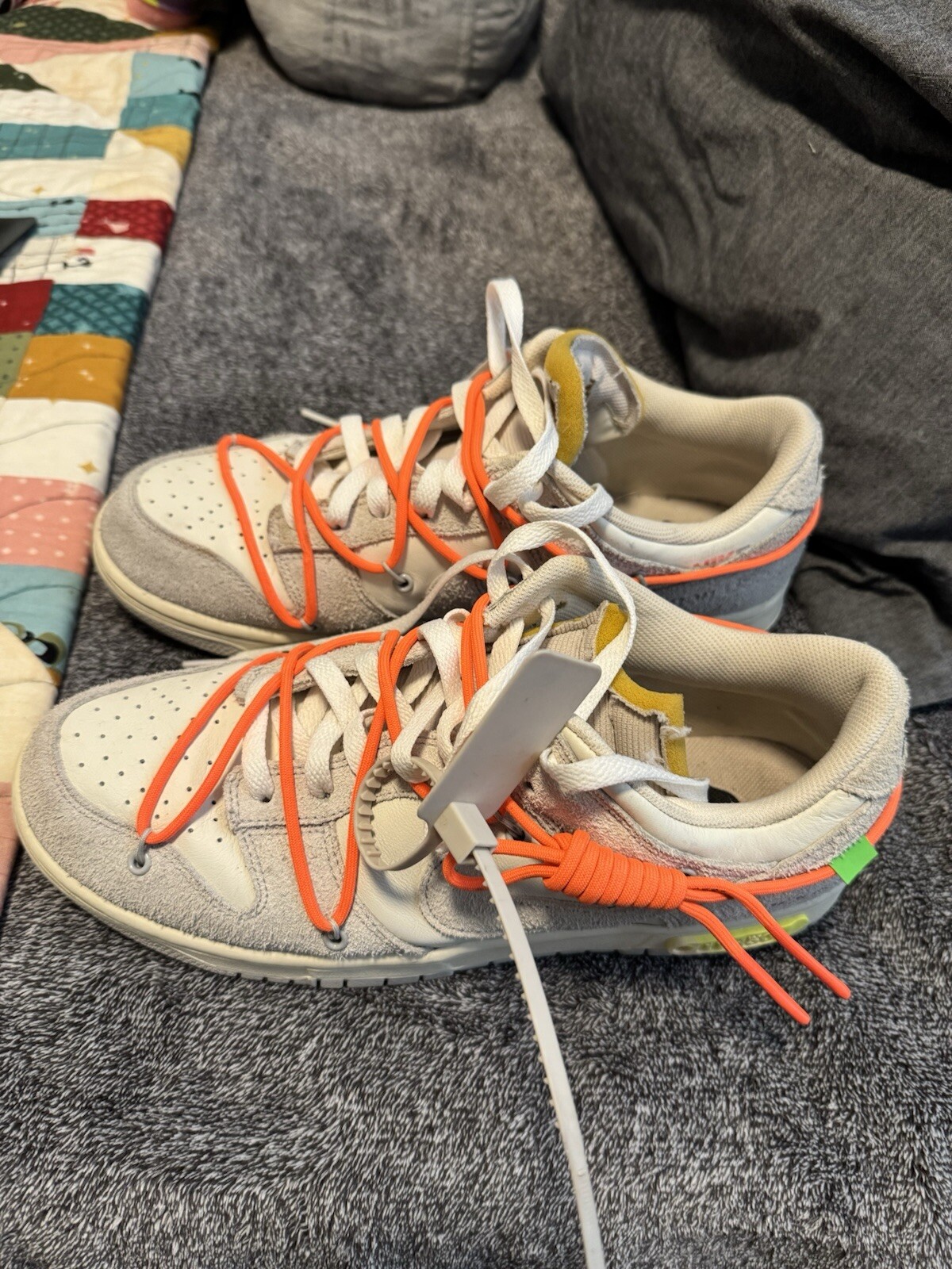OFF WHITE X NIKE Taglia 9 5 Nike Off White x Dunk Low Lotto 11 di 50