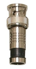 Eclipse 705-006-bk-20 Bnc Connector For Rg6/u - 20 Pk, Black