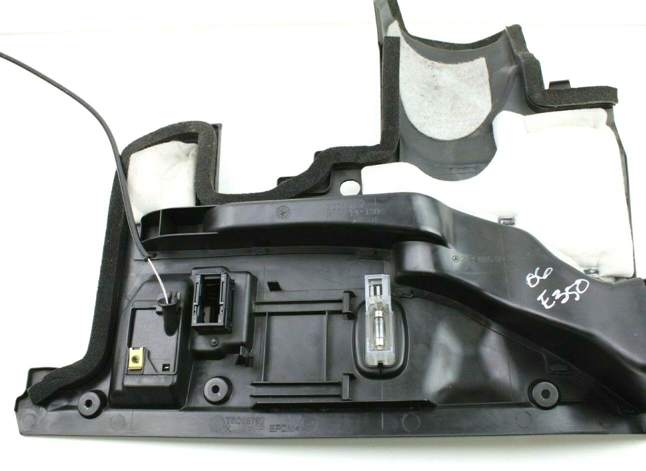 06-11 Mercedes Benz E350 Under Dash Lower Knee Cover Trim Panel