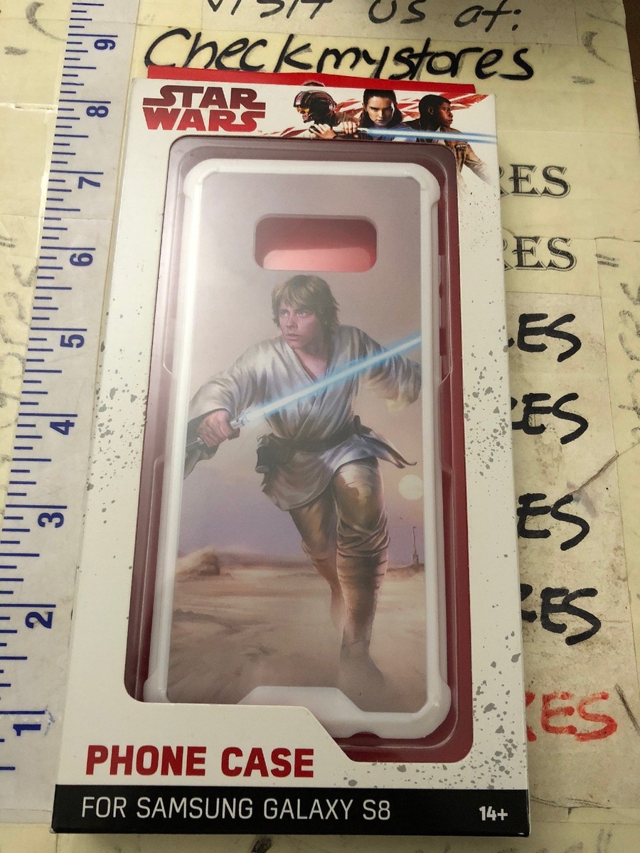THINKGEEK Phone Case STAR WARS For Samsung GALAXY S8 White LUKE