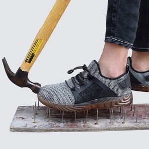 zapatos punta de acero para mujer