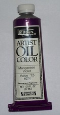 Manganese Violet Oil Paint Liquitex Permanent...