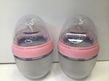 Soft Silicon Bottle Mimicking Brest By Tomo Como 8 Oz Pink