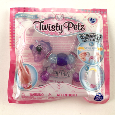 Twisty Petz Series Bracelet Spin Master Twist Into a Pet Pony Horse Purple