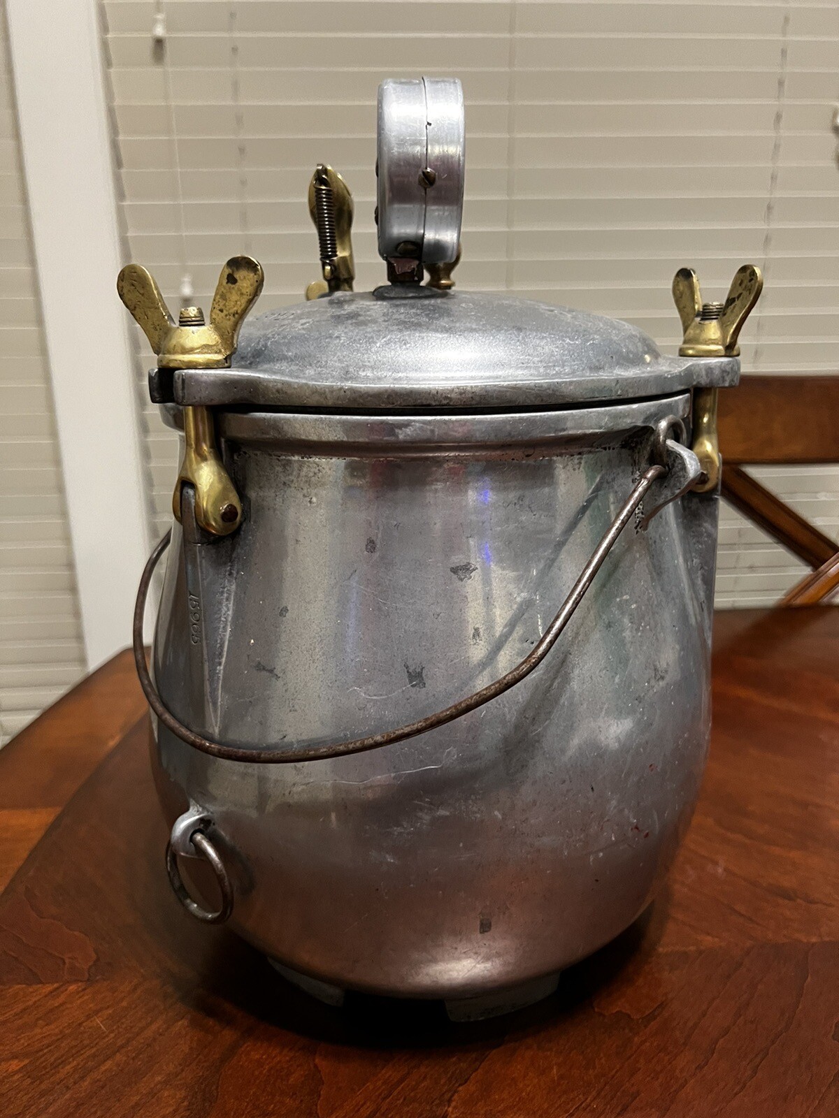 Antique 1920's PRESSURE COOKER from THE PRESSURE COOKER CO. DENVER, CO