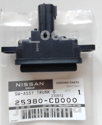 Nissan 350Z Z33 2003-2009 OEM Liftgate Trunk Release Switch 25380