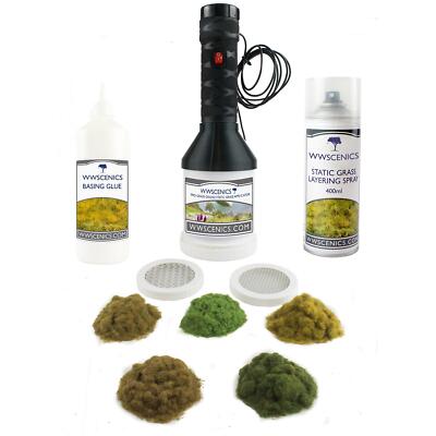 Static Grass Applicator Pro Grand Layering System  Model Railroad