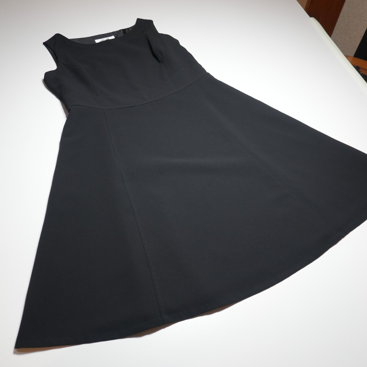 Jones Studio Separates Dress Sz 14 Fully Lined Black Minimalist Formal  Night Out