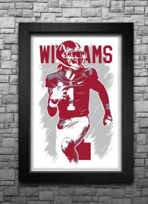 JAMESON WILLIAMS art print/poster ALABAMA CRIMSON TIDE FREE S&H! JERSEY B2G2