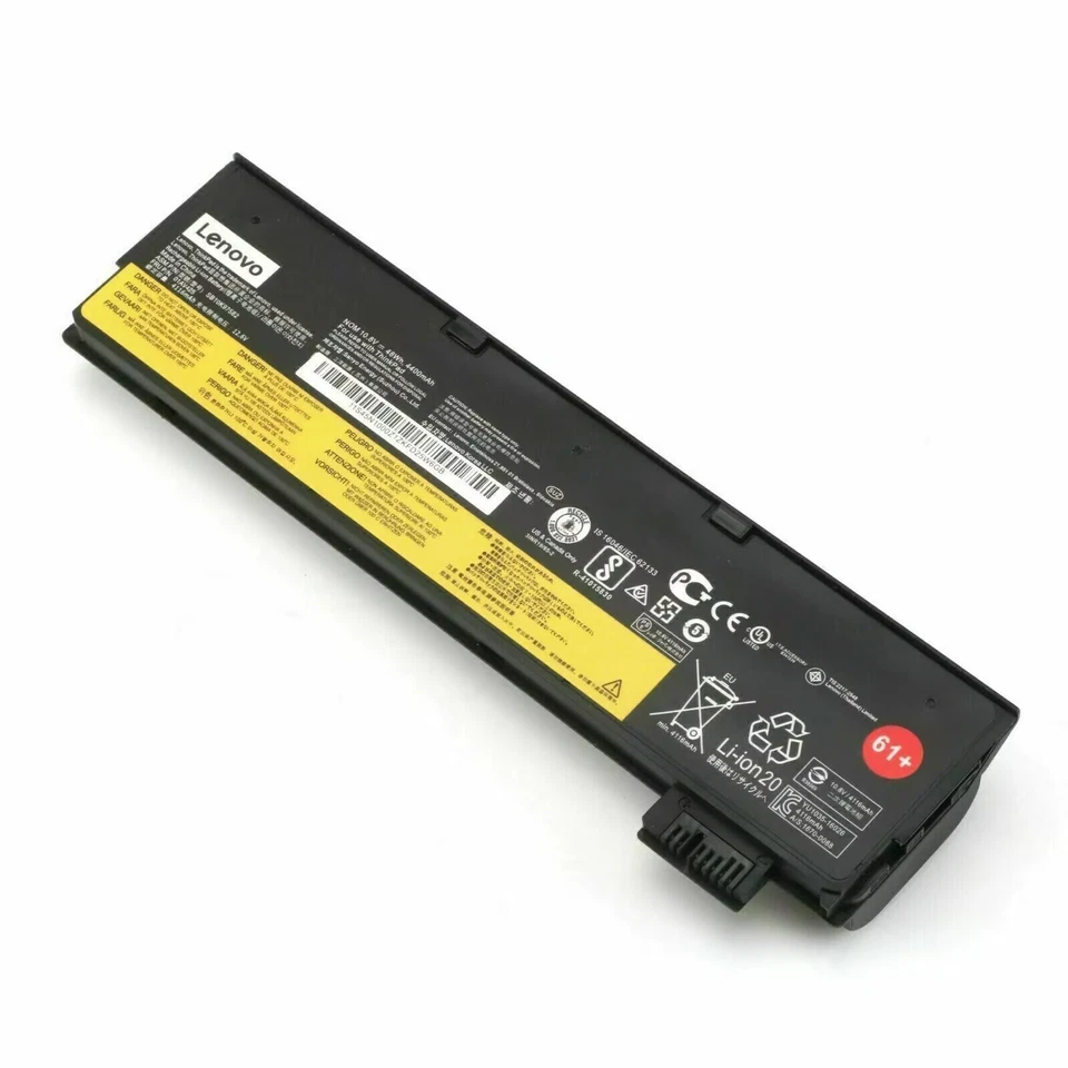 Подлинный аккумулятор 61+ от оригинального производителя для Lenovo Thinkpad T470 T480 T570 01AV425 01AV424 48 Втч - Изображение 2 из 4