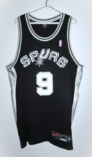 Original Nike Authentic San Antonio Spurs Tony Parker Road Jersey 48 XL