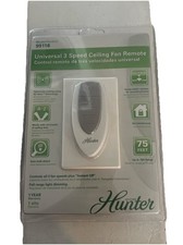 Hunter Universal 3 Speed Ceiling Fan Remote No. 99116 New - Sealed Free Shipping