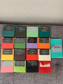 Super Cassette Vision Body Game Cartridge Set 17 Pieces Sold as-is / For parts