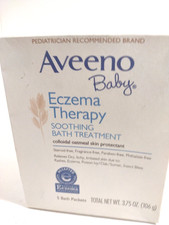AVEENO BABY ECZEMA THERAPY SOOTHING BATH TREATMENT 1.5 OZ 5 BATH PACKETS BOXED