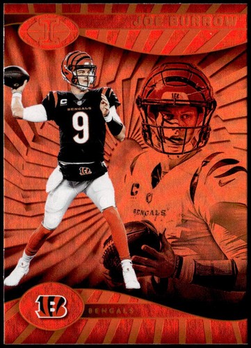 Joe Burrow [Orange] #16 2024 Panini Illusions card