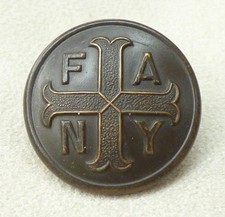 FANY UNIFORM BUTTON, 26mm (Womens) FIRST AID NURSING YEOMANRY - WW1, Pitt & Co.