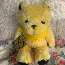 Grateful Dead BEAN BEAR VERSE Yellow Stuffed Plush Doll 12"/30cm