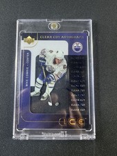 MIKE COMRIE CLEAR CUT AUTHOGRAPH #MC