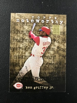 2001 Topps #TN8 Ken Griffey Jr. Noteworthy Cincinnati Reds