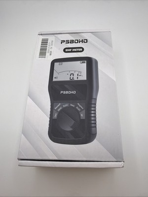 PSB0H0 EMF Meter, 3-in-1 Multi-Field Electromagnetic Radiation Detector for... 